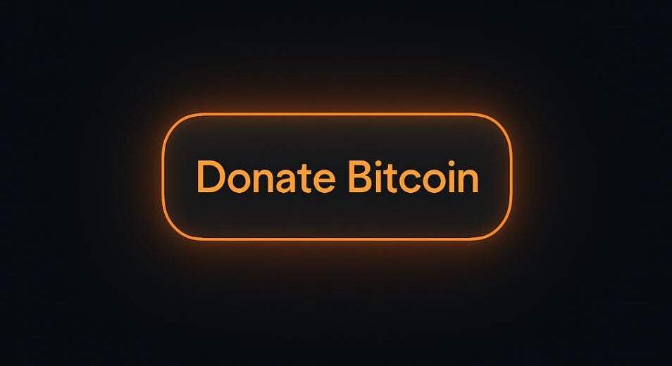 bitcoin donations button