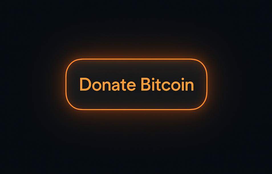 bitcoin donations button