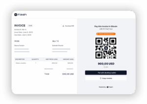 flash launches invoicing