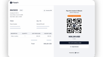 flash launches invoicing