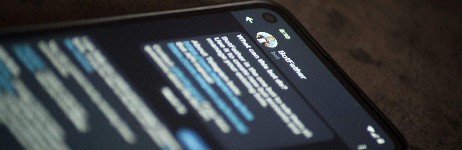 a cell phone sitting on top of a table