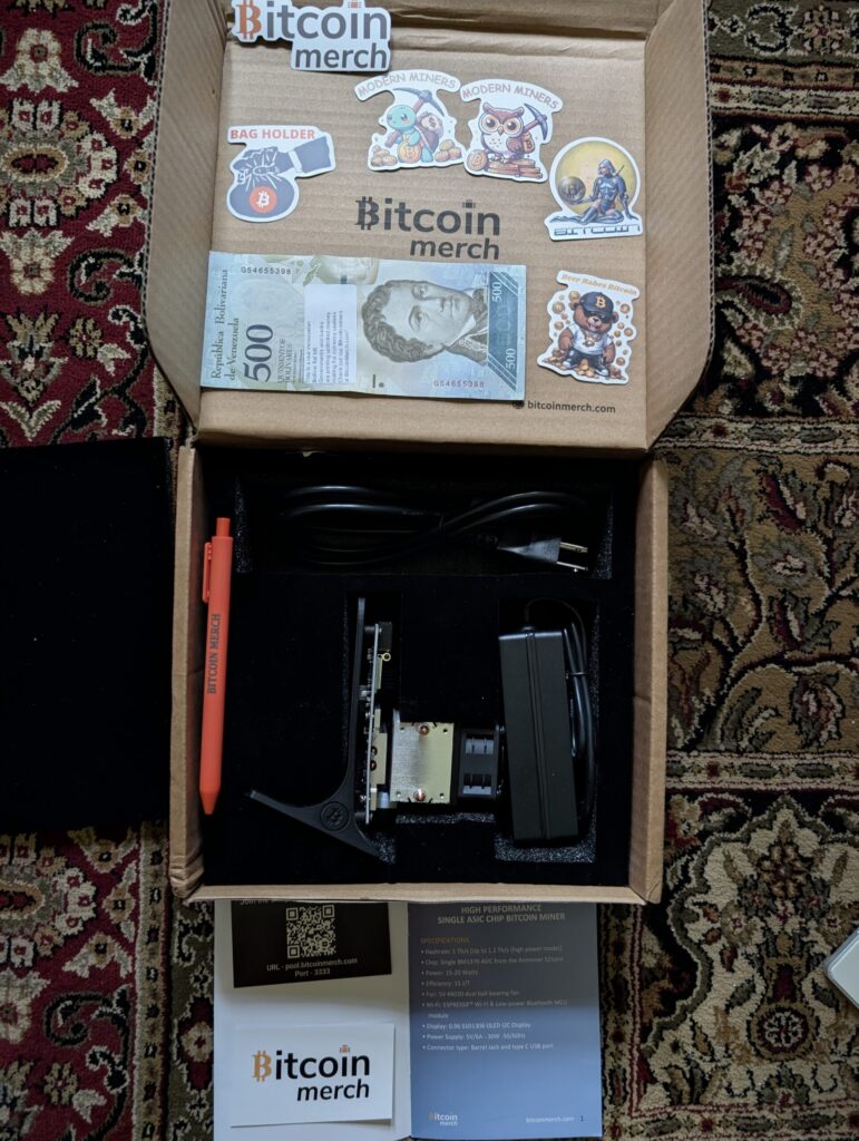 Bitaxe gamma 601 packaging 2