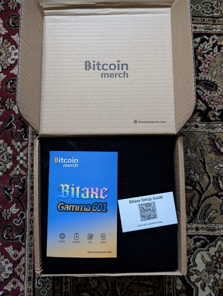 Bitaxe gamma instructions 1