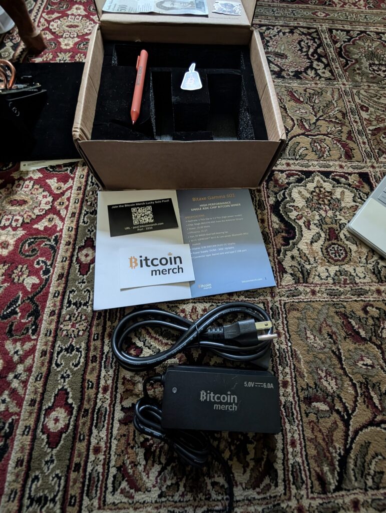 Bitaxe power adapter