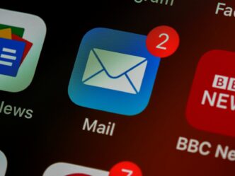 60 Temporary Email Providers - Complete List 7 closeup of mail app icon on phone