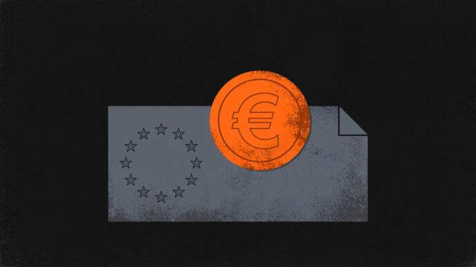 Orange euro stablecoin on EU regulatory document